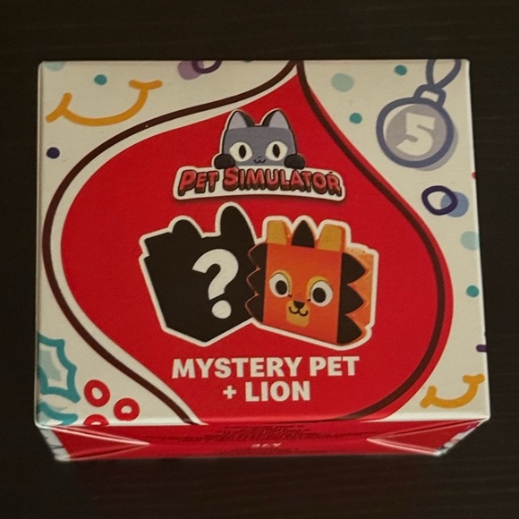 Pet Simulator ‘Mystery Pet + Lion’ McDonald’s Happy Meal Toy - Picture 1 of 3